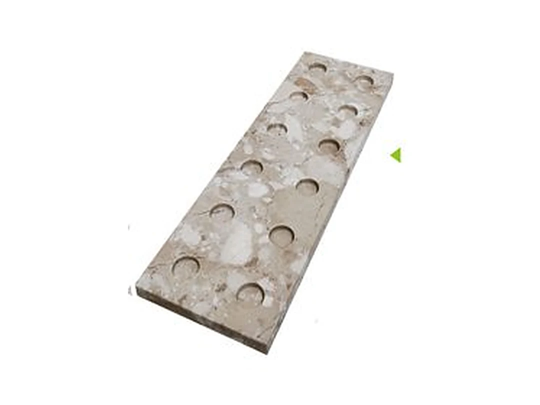 Aurelia Travertine Bath Object