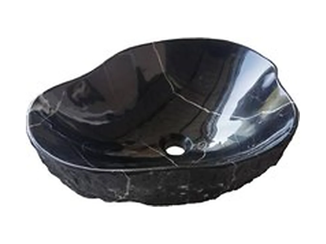 Riven Nero Marquina Basin