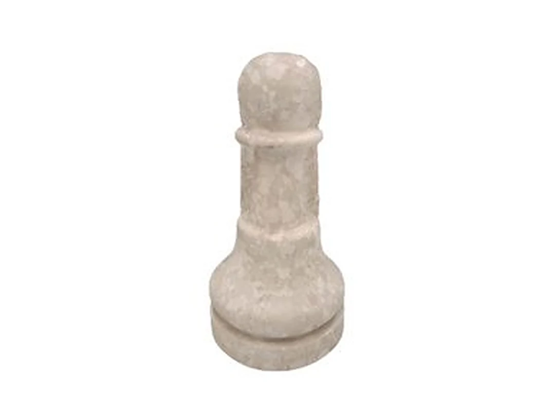 Caldera Travertine Chess Set