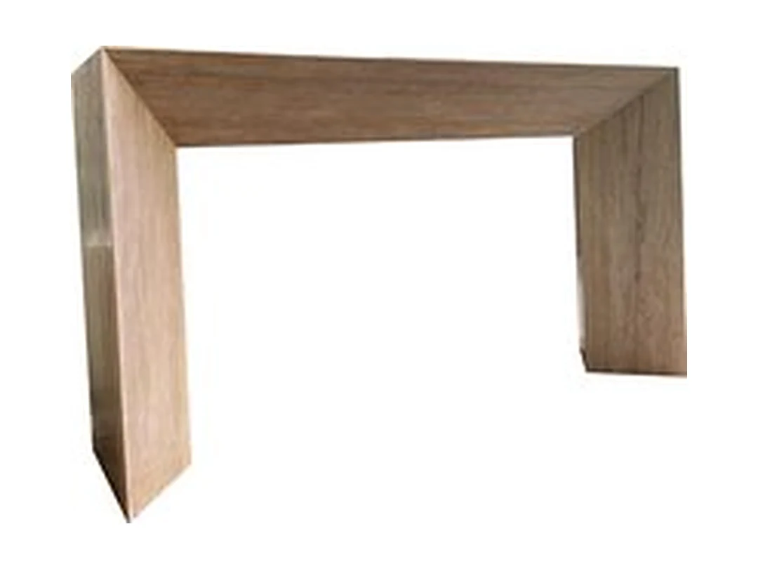Arris Travertine Console