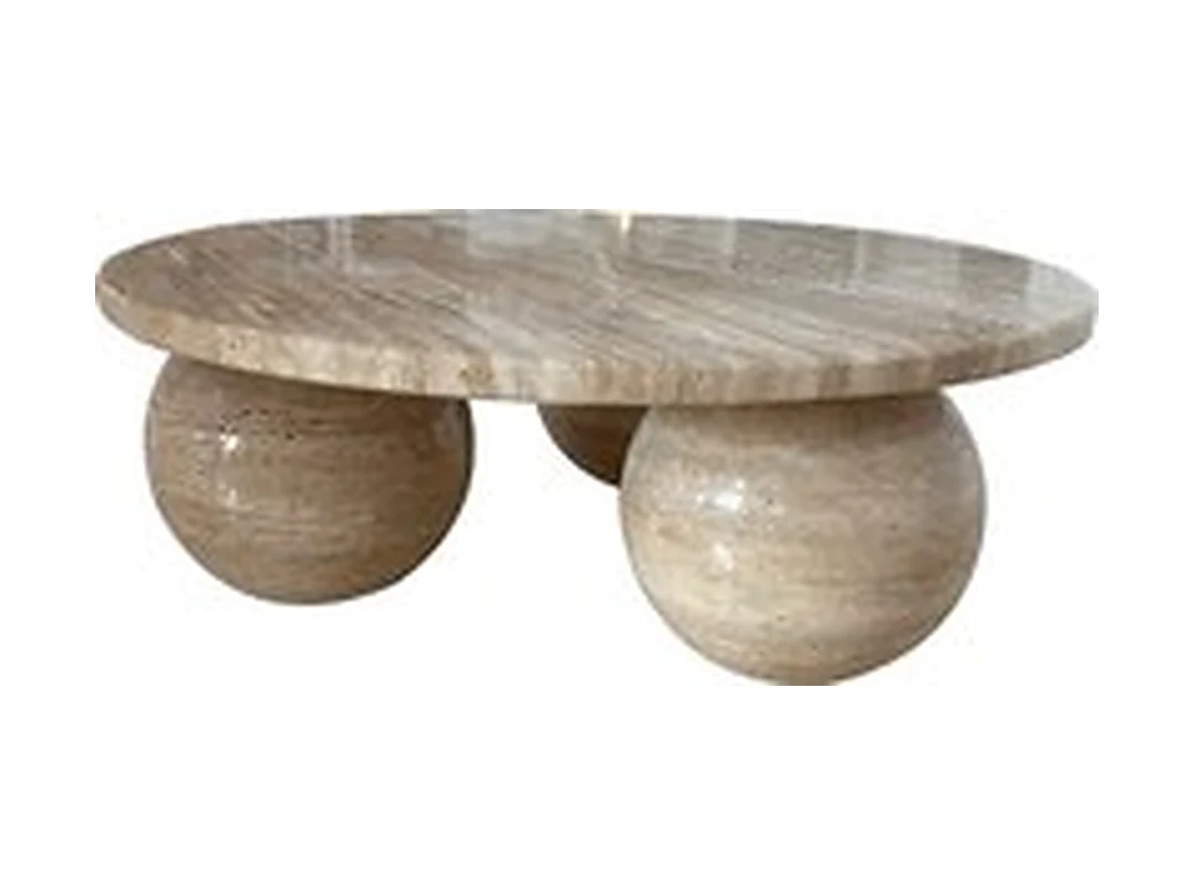 Salina Travertine Coffee Table