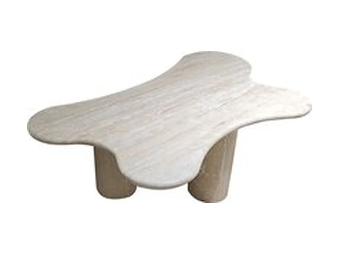 Novara Travertine Coffee Table
