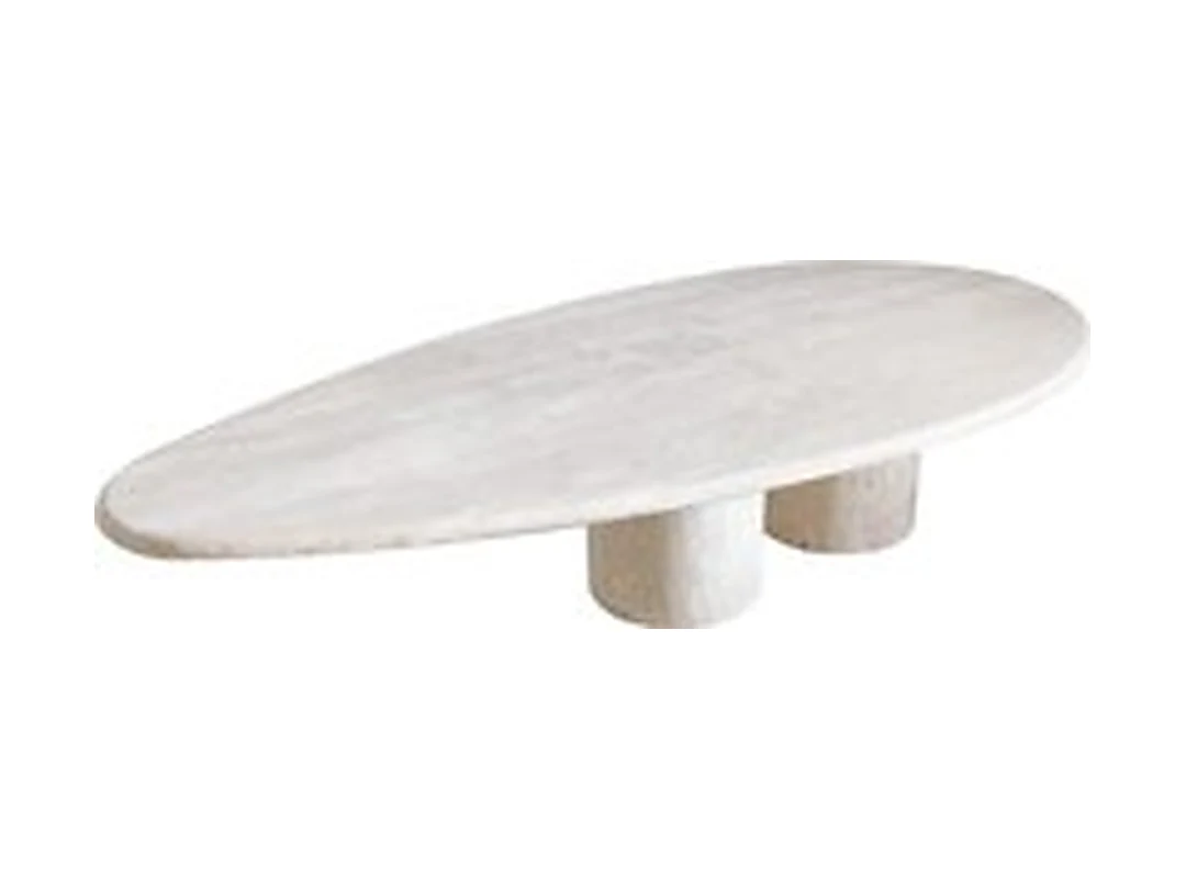 Serra Travertine Coffee Table