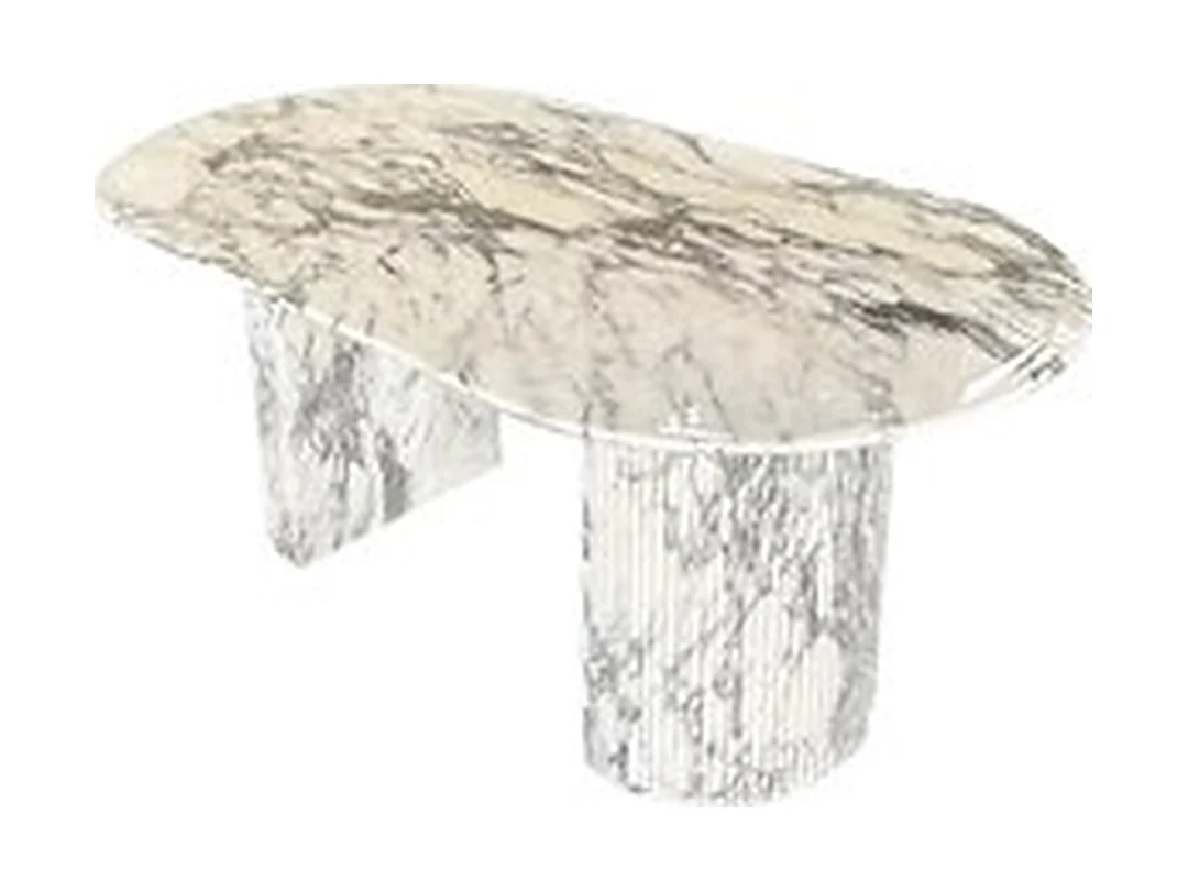 Aurelia Arabescato Dining Table