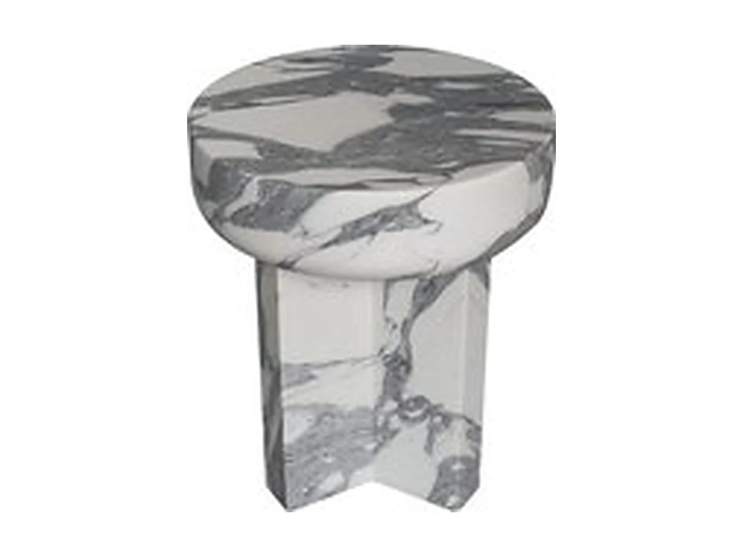Meridian Arabescato Side Table