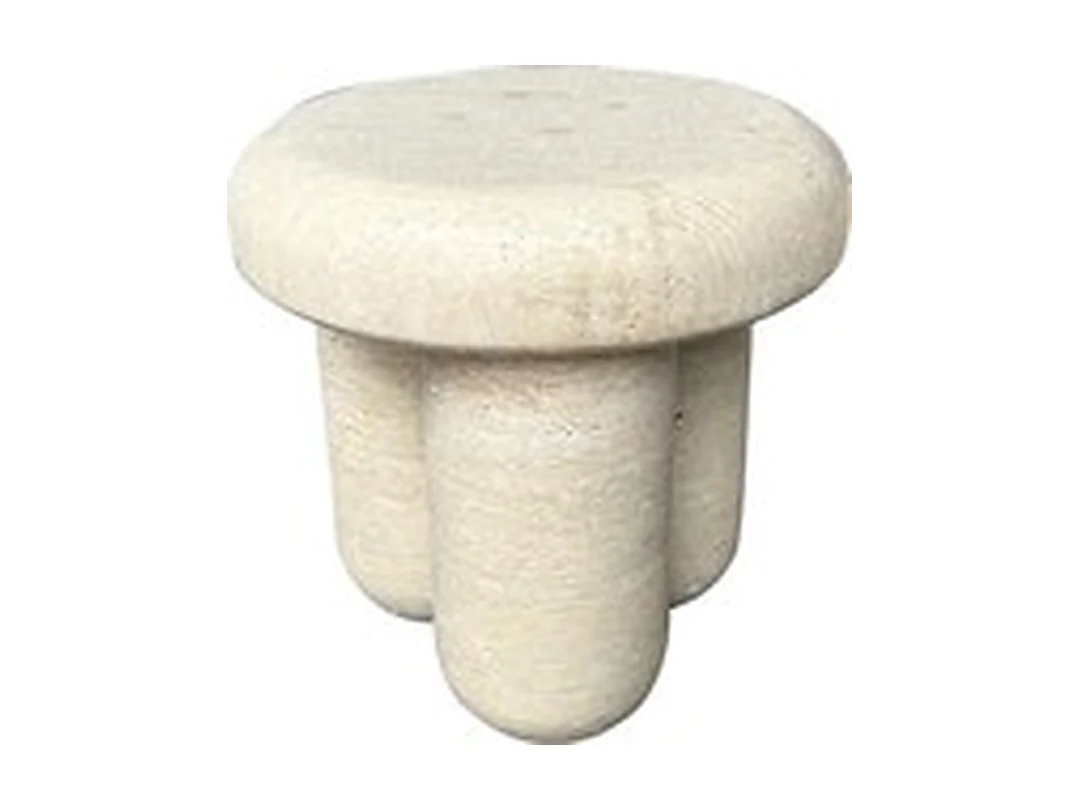 Duna Travertine Side Table