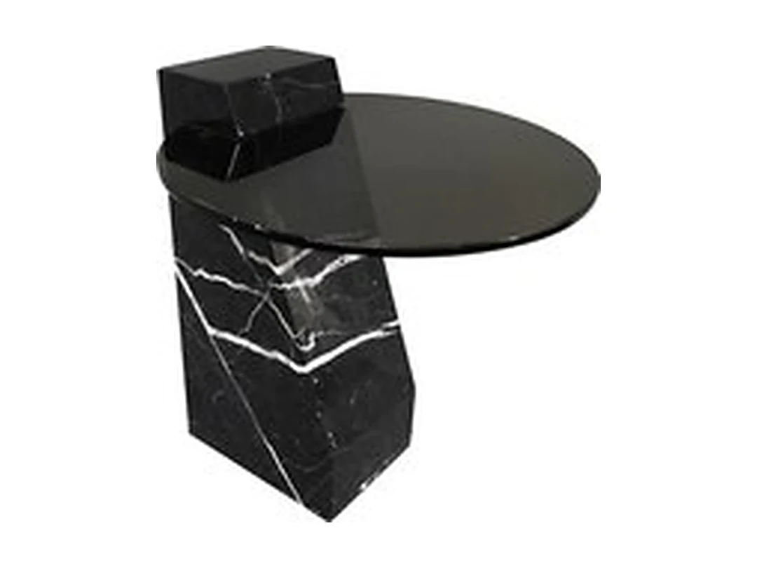 Isla Nero Marquina Side Table