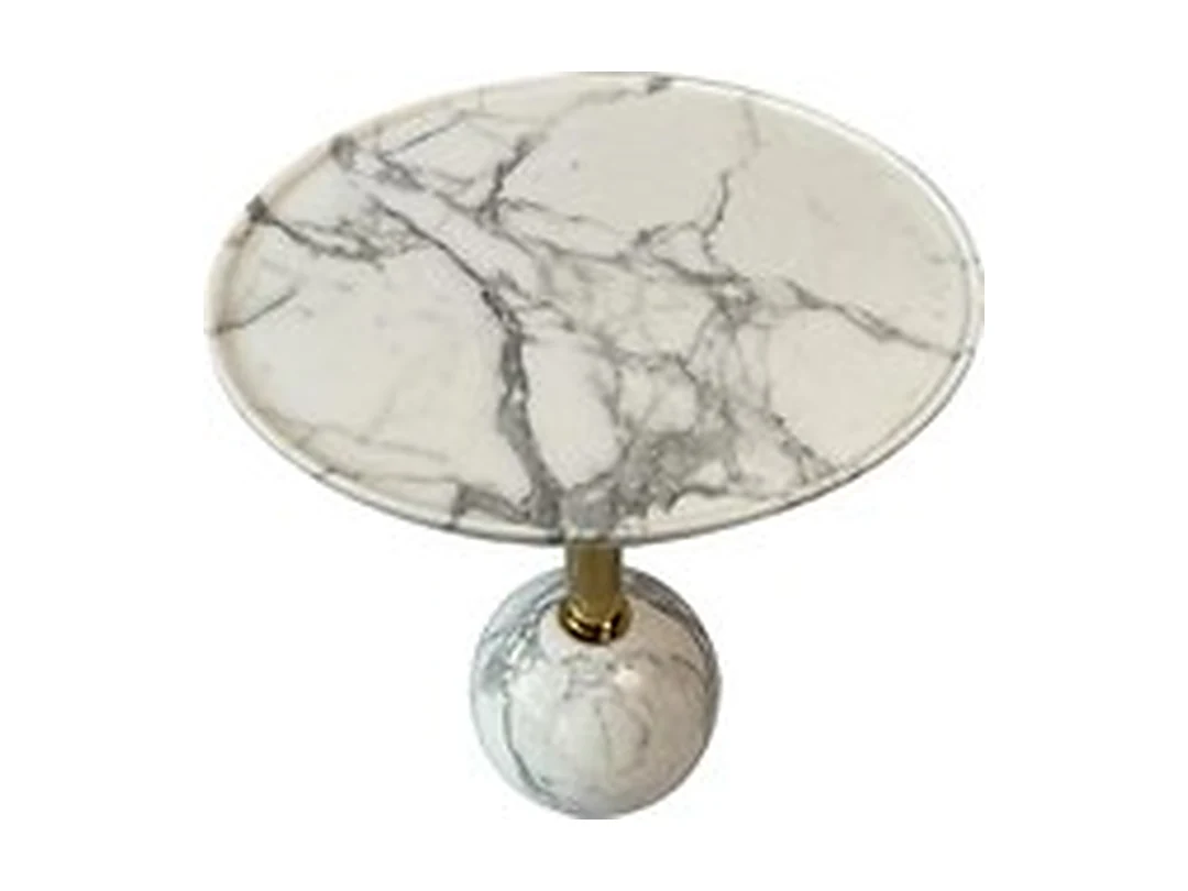 Nera Arabescato Corchia Side Table