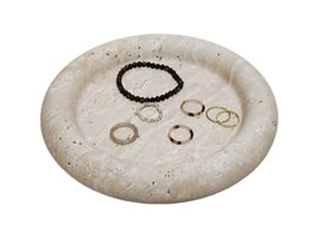 Arris Travertine Tray